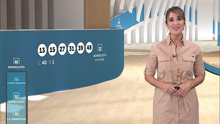 Loterías - Sorteo de la Bonoloto del 19/07/2023