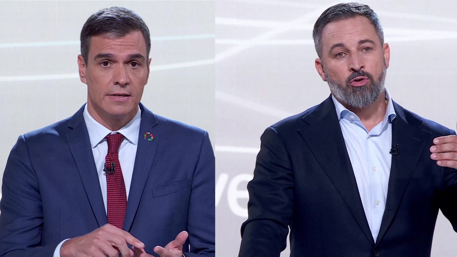 Sánchez cree que Feijóo no está en el debate porque "se avergüenza" de Abascal y Vox carga contra los "pactos" del PSOE con Bildu