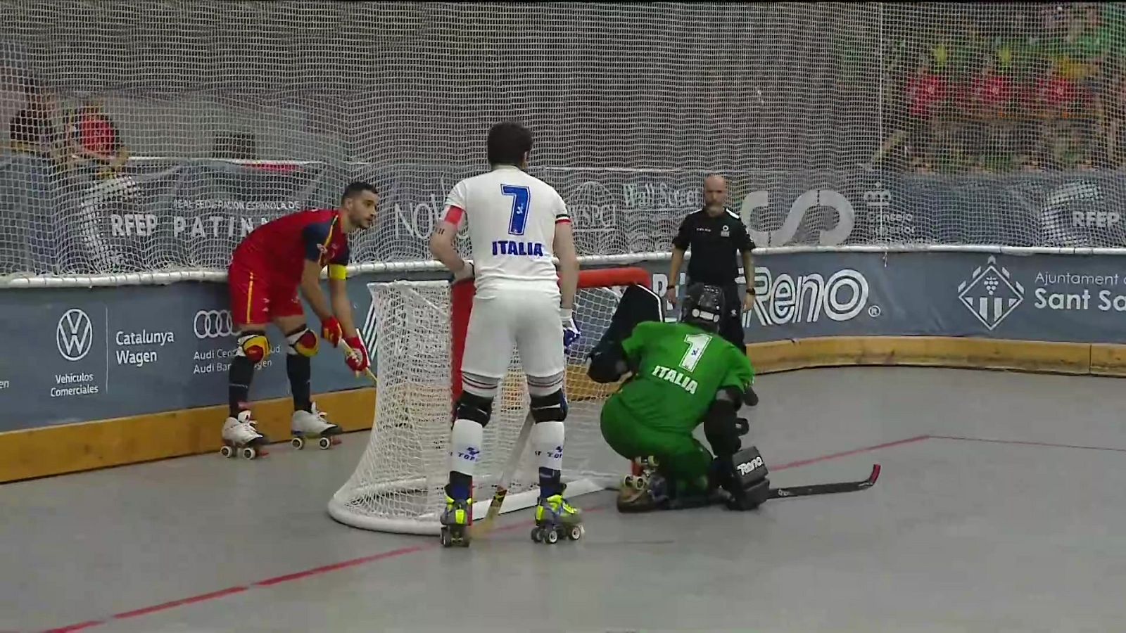 Hockey patines Campeonato de Europa Masculino Italia España