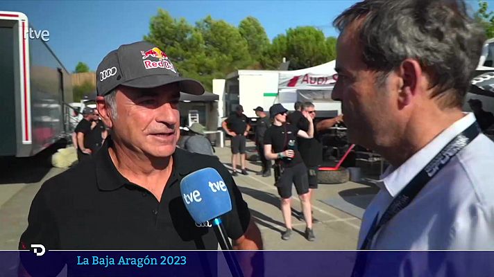 Carlos Sainz regresa con Audi para la Baja Aragón 