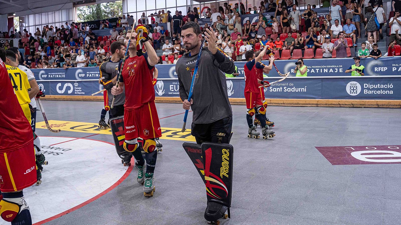 Europeo Hockey Patines | España vence a Alemania para estar en semifinales -- ver ahora