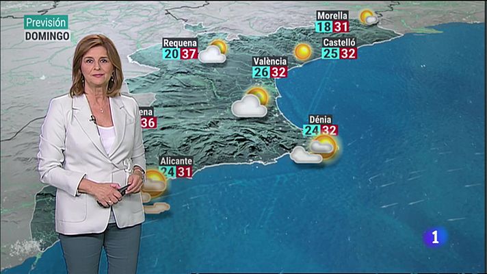 L'informatiu - Comunitat Valenciana - El Tiempo en la Comunitat Valenciana - 21/07/23