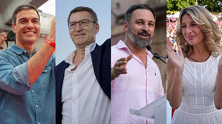 La campaña de las elecciones del 23J llega a su fin con los candidatos llamando a la movilización