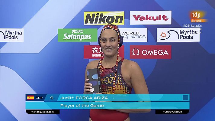 Exhibición de Judith Forca: cinco goles, MVP del partido y pichichi del torneo