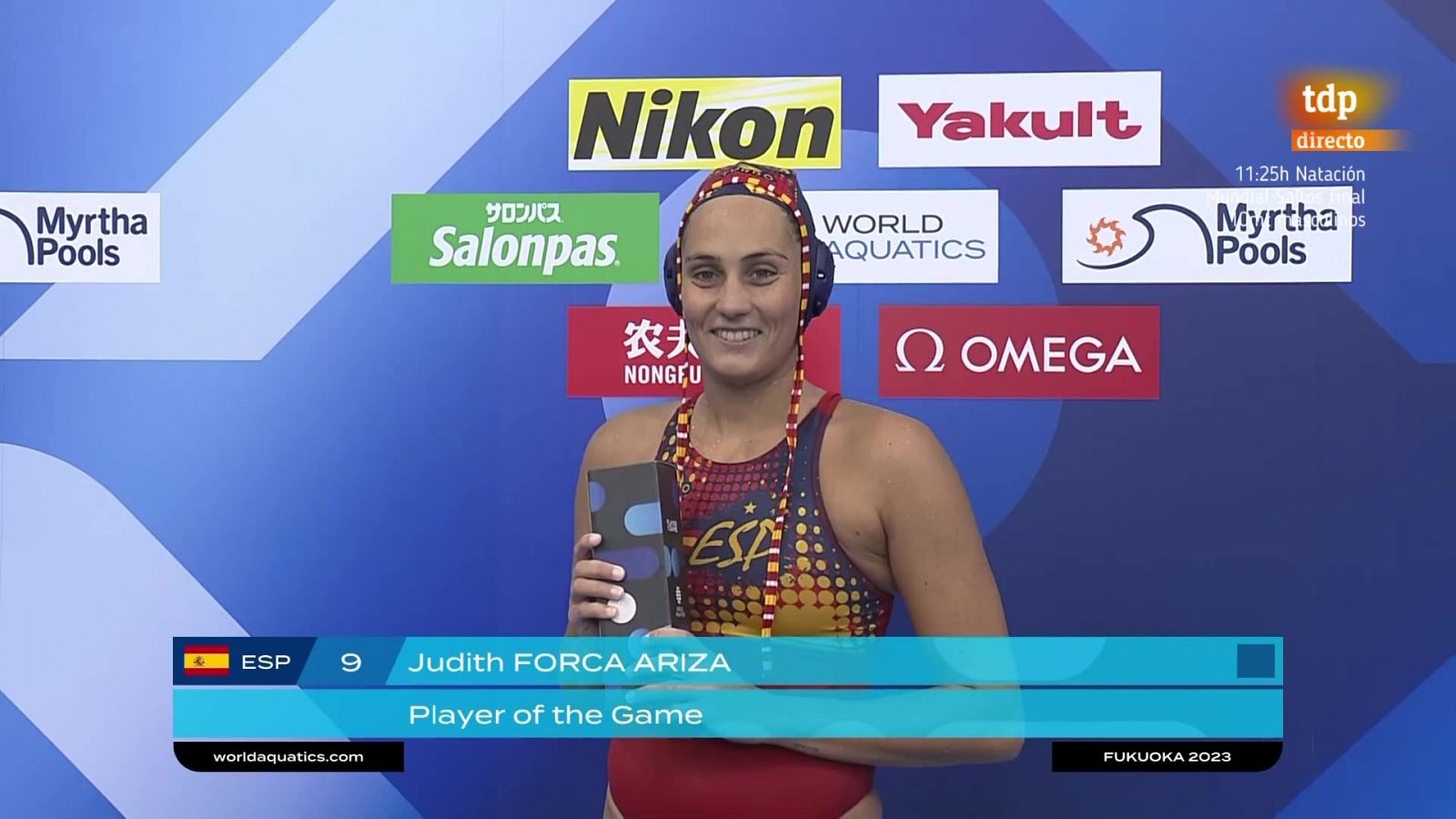 Vídeo | Exhibición de Judith Forca: cinco goles, MVP del partido y pichichi del torneo