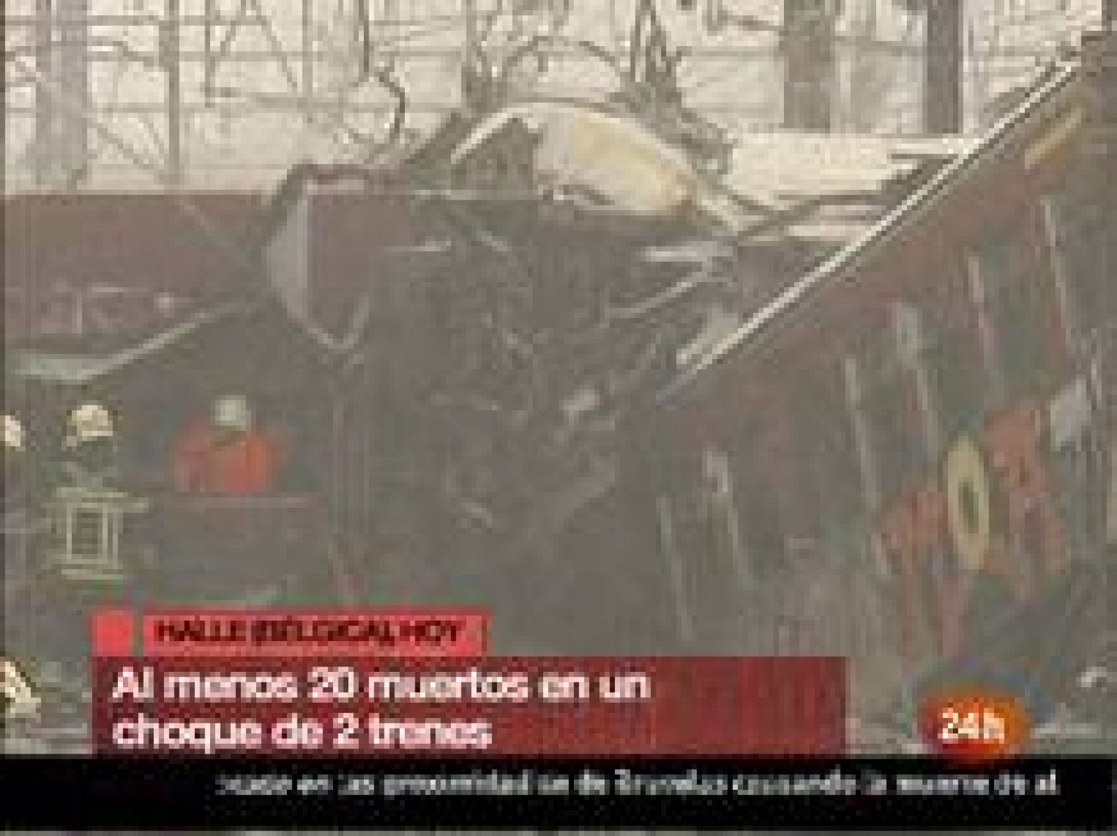 Sin programa: Choque mortal de trenes en Bélgica | RTVE Play