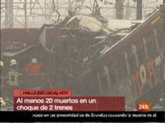  - Choque mortal de trenes en Bélgica