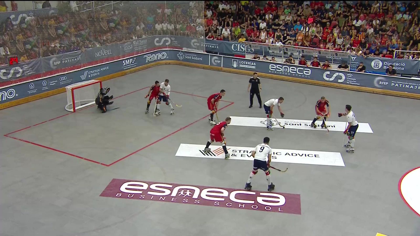Hockey patines - Campeonato de Europa Masculino Final - ver ahora