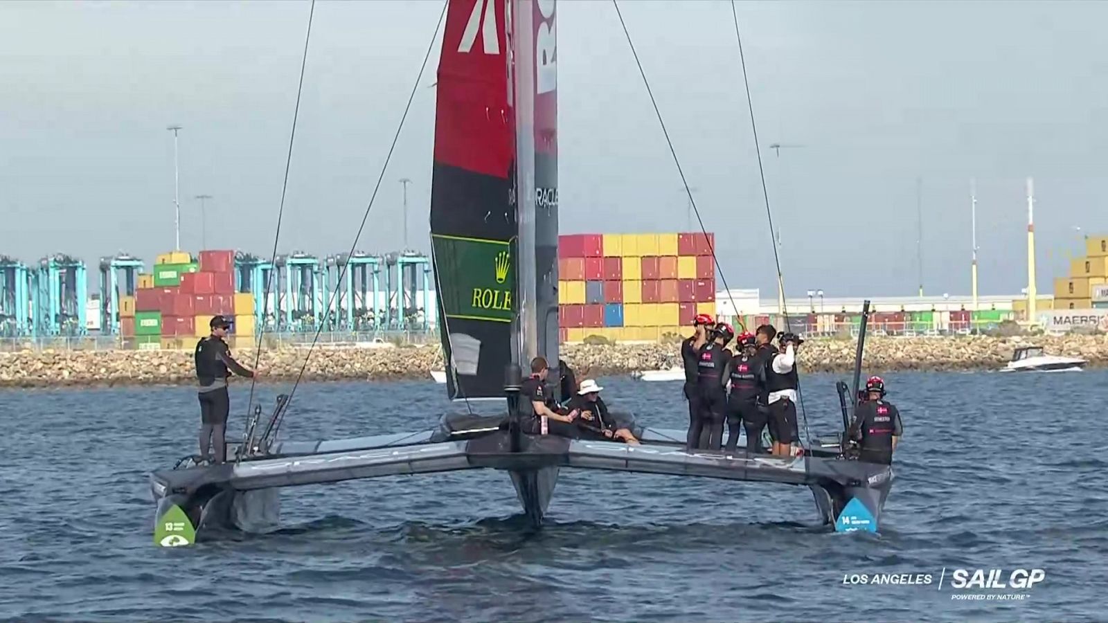 Vela - Sail GP. Prueba Los Ángeles