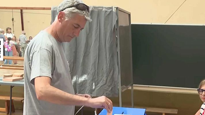 Especiales informativos - Matute (EH Bildu) asegura que "Euskal Herria ha elegido victoria" en lugar de "resignación"