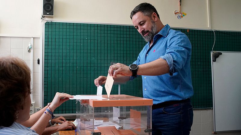 Abascal espera que el resultado de las urnas produzca "un cambio de rumbo" a travs "una movilizacin masiva"