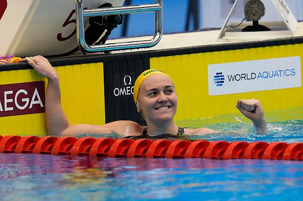 Natación - Oro y récord mundial para la australiana Ariarne Titmus en 'la carrera del siglo'