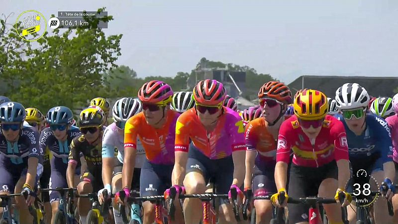 Ciclismo - Tour de Francia Femenino 1 etapa: Clermont-Ferrand - Clermont - ver ahora