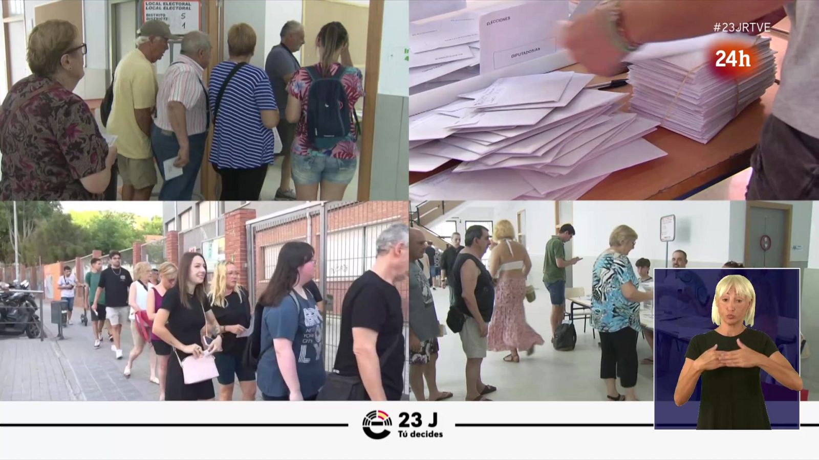 Telediario - 15 horas - 23/07/23 - Lengua de signos - ver ahora