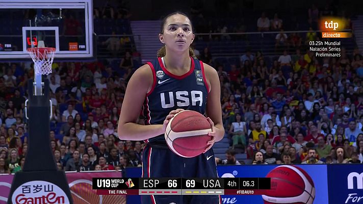 Baloncesto en RTVE - España muere en la orilla contra Estados Unidos y logra la plata en el Mundial sub-19