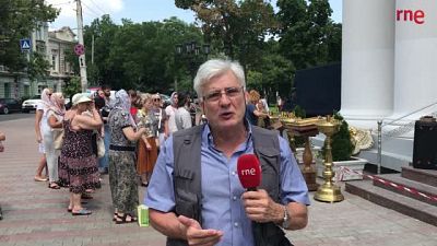 Rusia bombardea la 'catedral de la Transfiguración' de Odesa