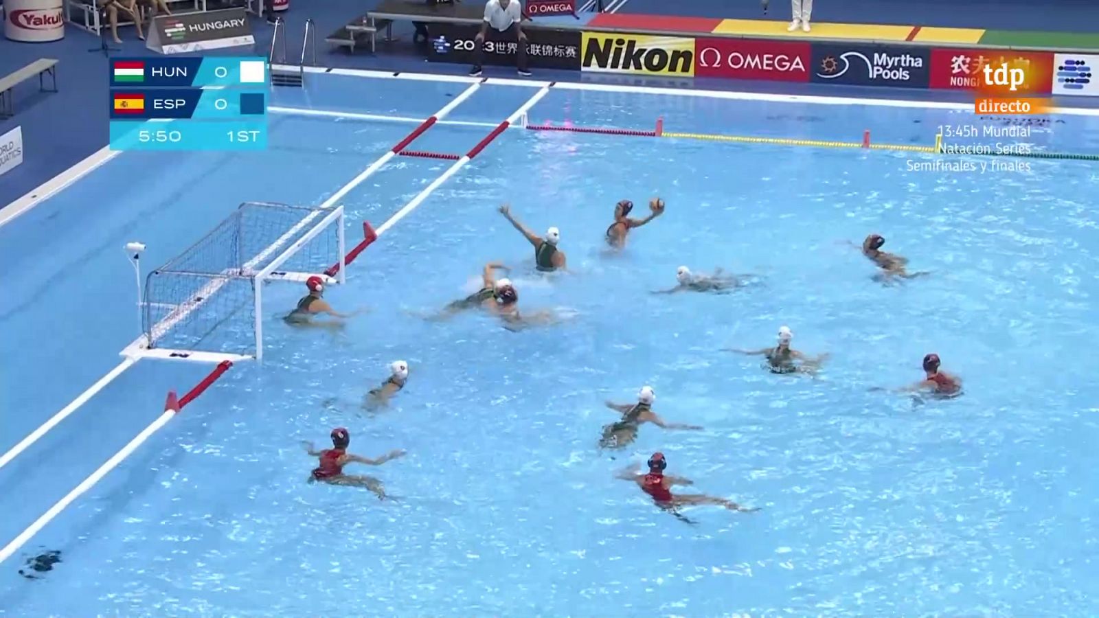 Waterpolo: Hungría 9-12 España | Resumen y goles - Waterpolo | Ver
