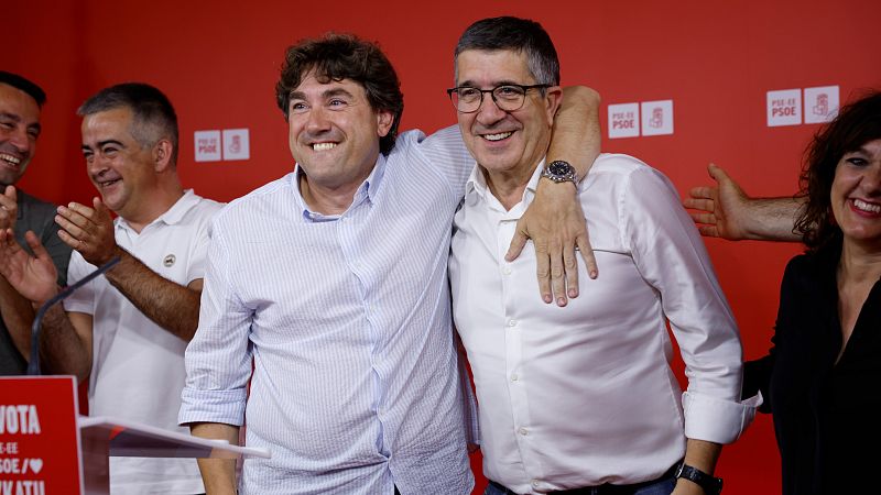 PSOE, fuerza más votada en Euskadi después de 15 años, mientras que Bildu supera al PNV