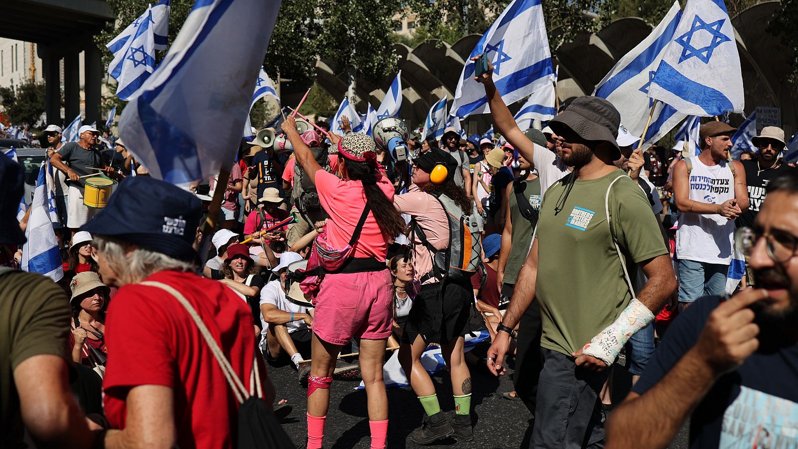 Protestas en Israel contra la reforma judicial