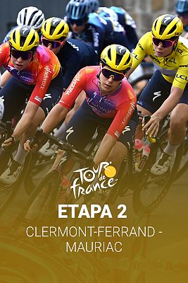 Tour de Francia - Femenino 2ª etapa: Clermont-Ferrand -  Mauriac