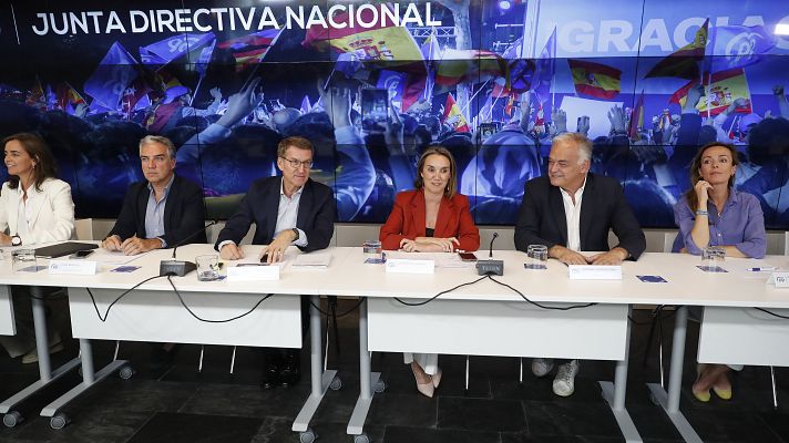 Feijóo buscará un "gobierno estable" frente a Sánchez "que necesita a Bildu, ERC y a un prófugo de la Justicia"