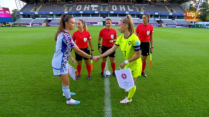 Campeonato Europa Sub-19 femenino 1ª fase: España - R. Checa