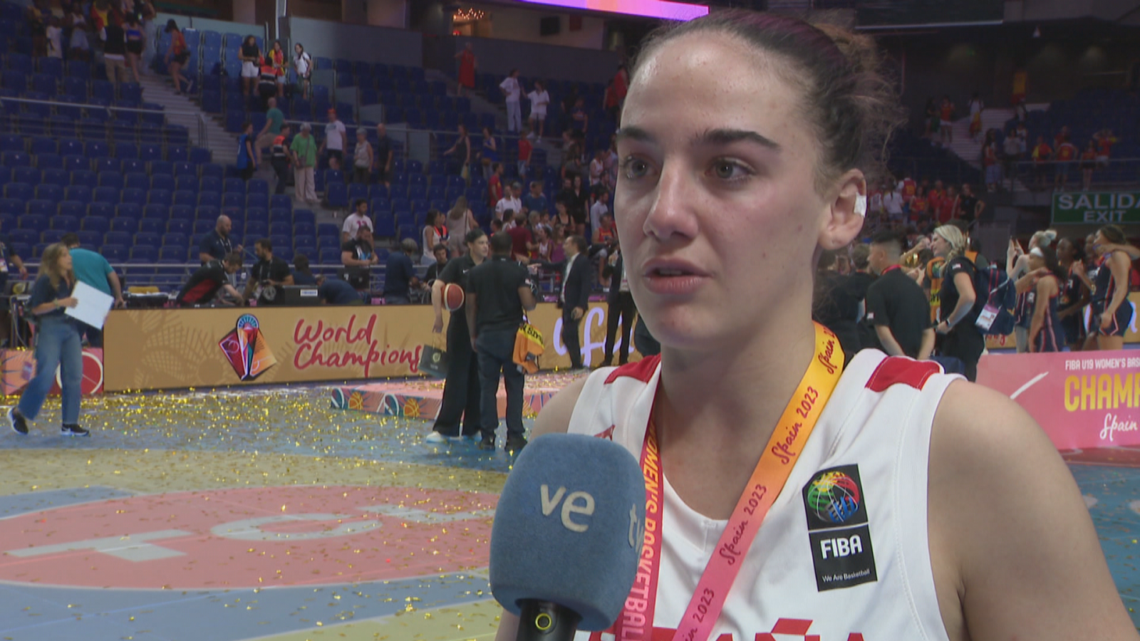 Iyana Martín MVP del Mundial: "Este premio es para todo el equipo"