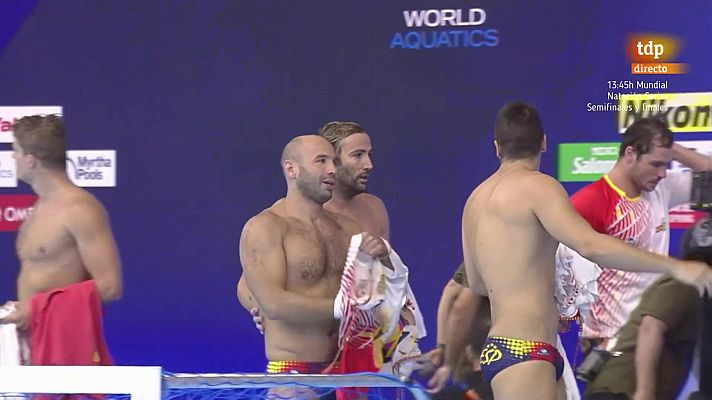 Waterpolo - Resumen del España - Francia, Mundial de waterpolo masculino
