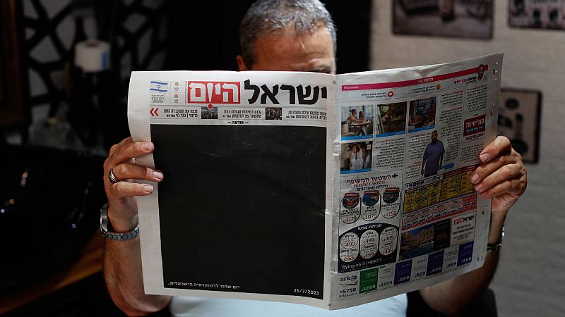 Algunos sectores anuncian huelgas en Israel en protesta por la reforma judicial