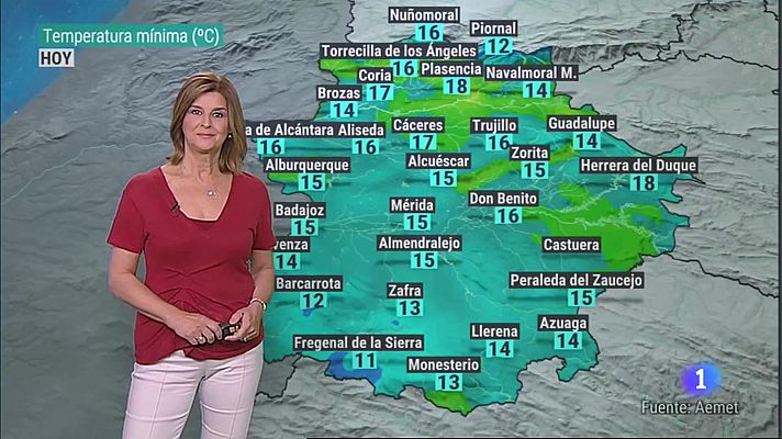 El tiempo en Extremadura - 25/07/2023