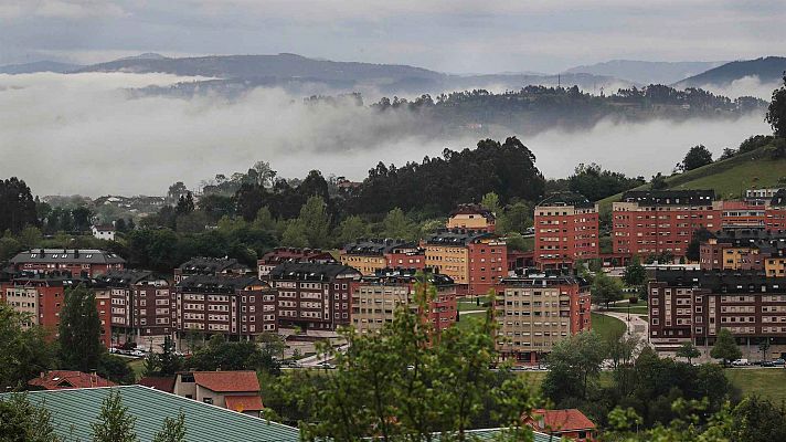 Leve ascenso de las máximas y cielos cubiertos en norte y levante