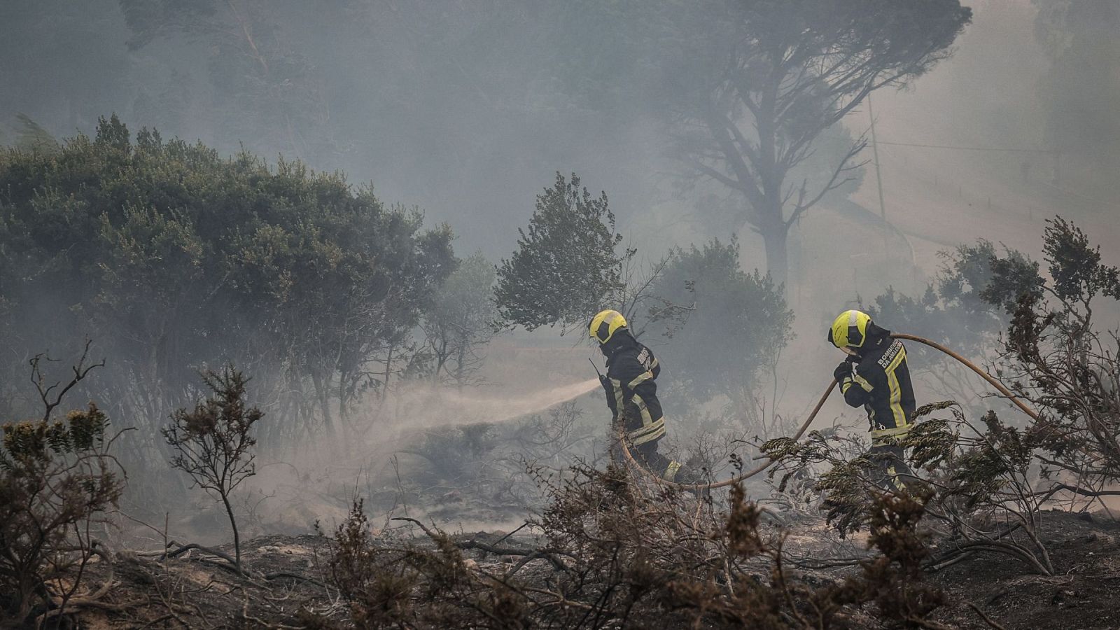 Incendio en Portugal cerca del Parque Natural de Sintra-Cascais