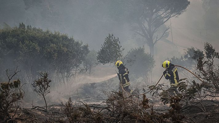 Incendio en Portugal: según la prensa lusa, al menos 13 personas han recibido asistencia sanitaria