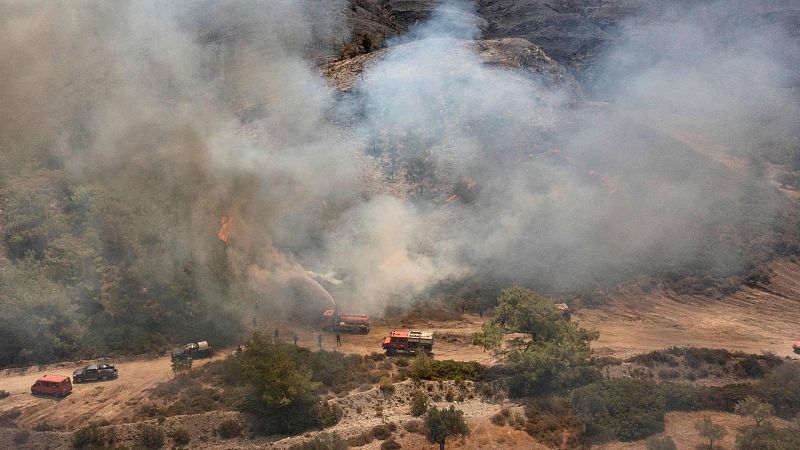 Los incendios se extienden por el Mediterráneo y Portugal