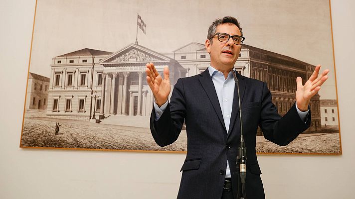 Informativo 24h - Bolaños agradece a Feijóo que se refiera al PSOE como "partido de Estado" tras los "insultos": "Nunca es tarde"