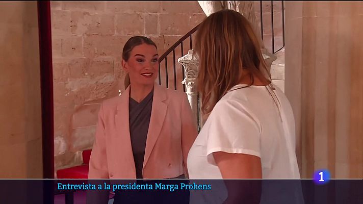 Informatiu Balear - Entrevista a la presidenta Marga Prohens