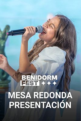 Mesa redonda en la presentación del Benidorm Fest 2024