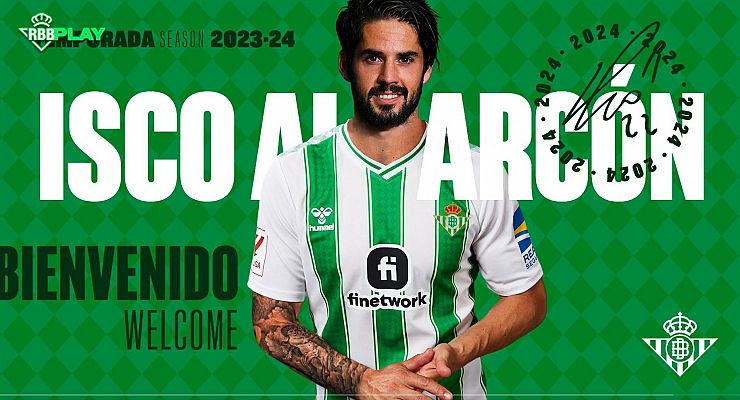 El Real Betis ficha a Isco Alarcón