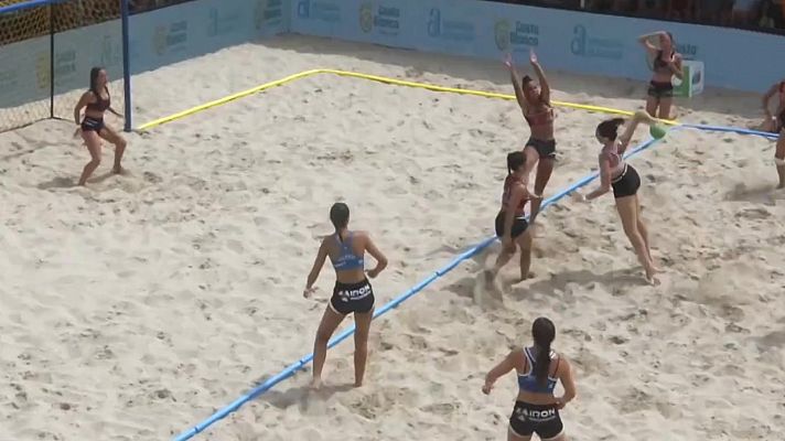 Balonmano - Balonmano Playa - Arena 1000. Prueba Orihuela. Resumen