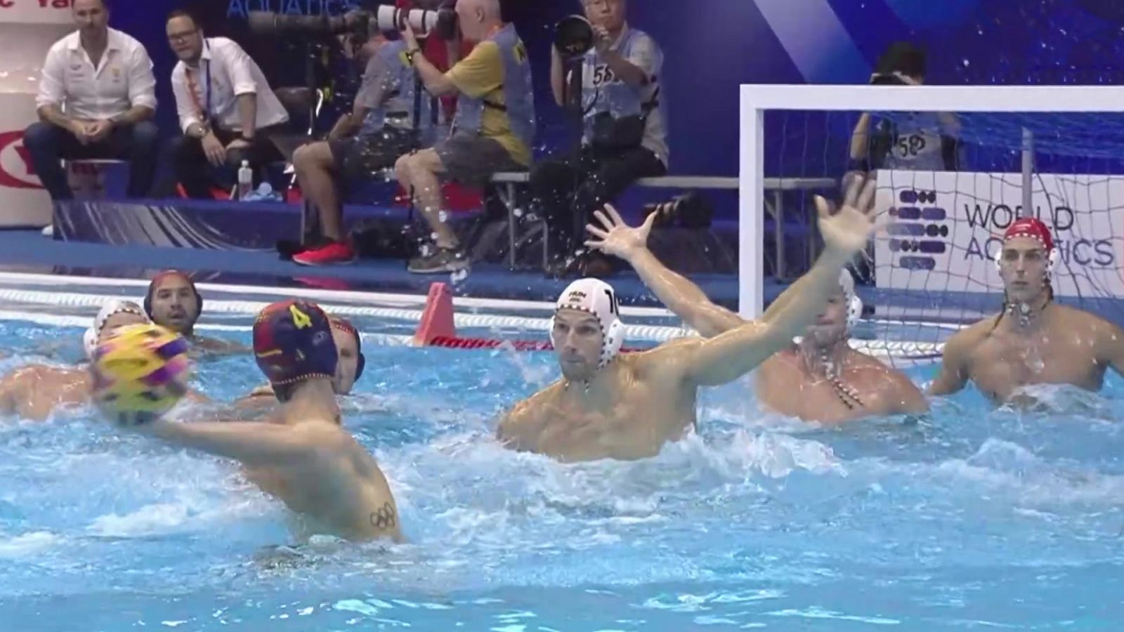 Waterpolo - Campeonato del Mundo. 2ª semifinal masculina: Hungría - España