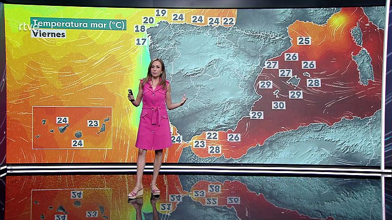 Temperaturas altas en Ampurdán y medio Ebro - ver ahora