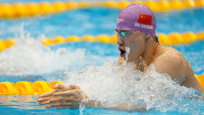 Qin Haiyang, nuevo récord del mundo en 200m braza