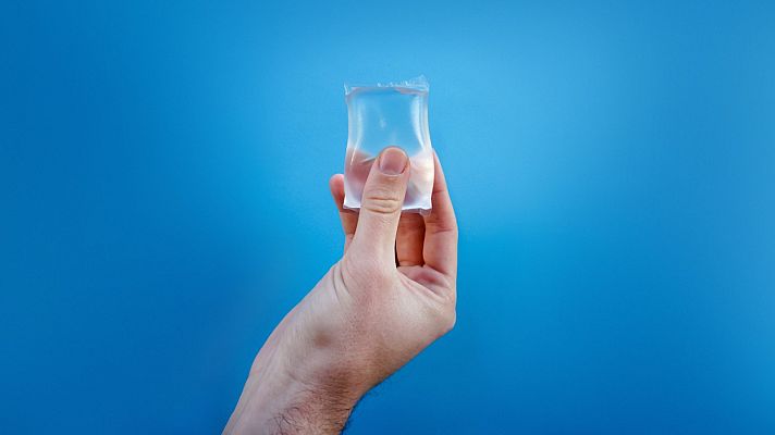 Telediario 1 - Sustituir plástico por algas: envases 'eco' de sello español