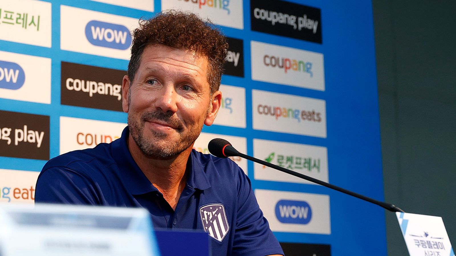 Simeone: "Los aficionados coreanos apoyarán más al Atlético de Madrid que con el Manchester City" - ver ahora