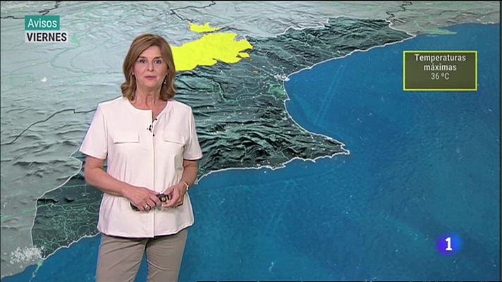 L'informatiu - Comunitat Valenciana - El tiempo en la Comunitat Valenciana 28/07/23