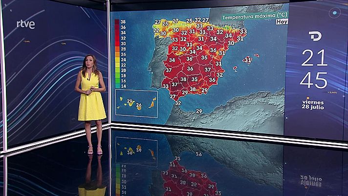 El paso de un frente atlántico dejará cielos nubosos con precipitaciones en Galicia y área cantábrica 