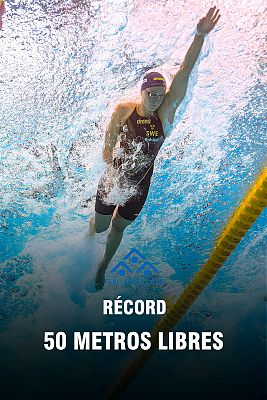 Natación - La sueca Sarah Sjostroem bate su récord mundial de 50 libre en las semifinales