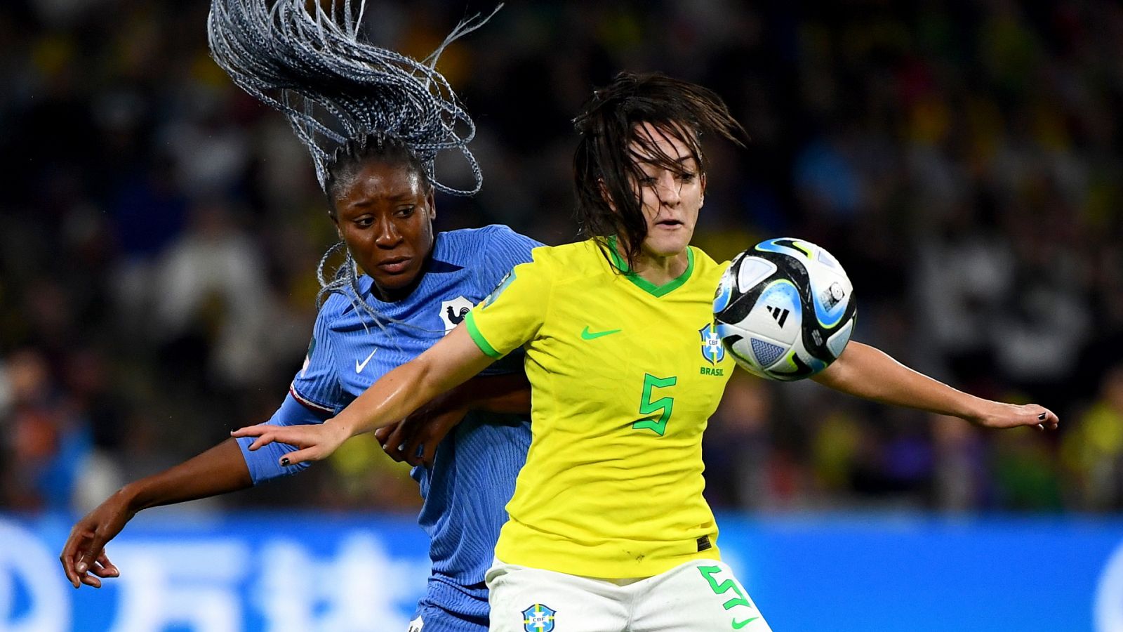 Fútbol - Copa Mundial femenina de la FIFA 2023: Francia - Brasil