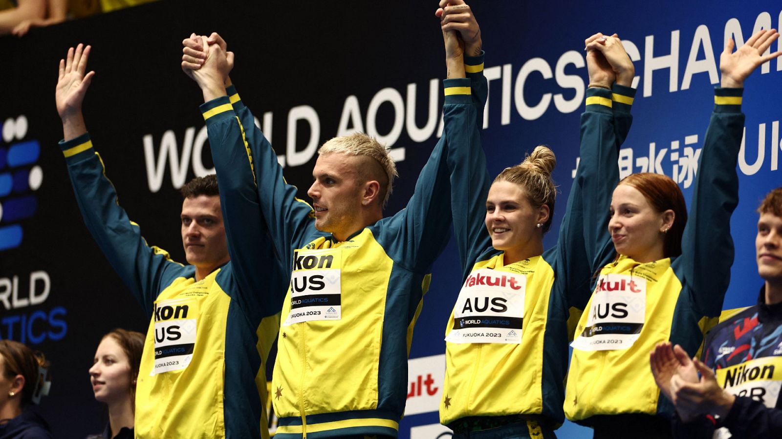 Vídeo: Australia suma su tercer récord del mundo en relevos con el 4x100 libre mixto