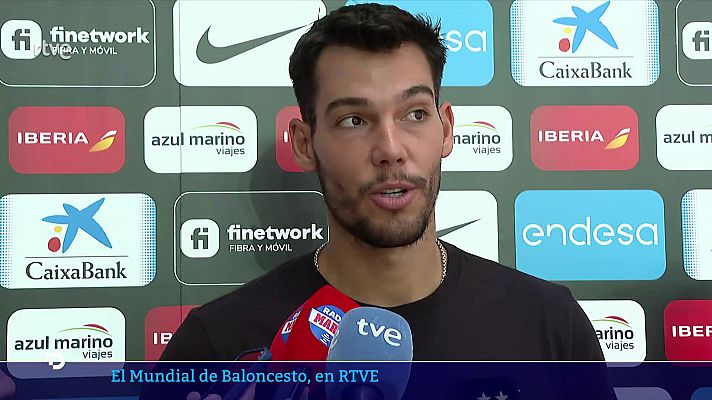 Telediario 1 - Willy Hernangómez: "Venía en busca de un sitio en el que me valorasen y el Barça lo ha hecho"